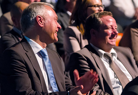 Begeistertes Publikum bei Motivationsvorträgen mit Steffen Kirchner