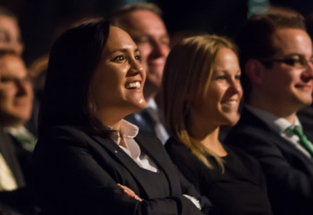 Begeistertes Publikum beim Motivationsvortrag mit Steffen Kirchner