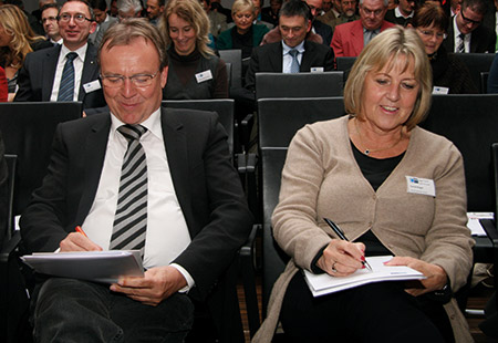 Begeistertes Publikum bei einem Motivationsvortrag von Steffen Kirchner